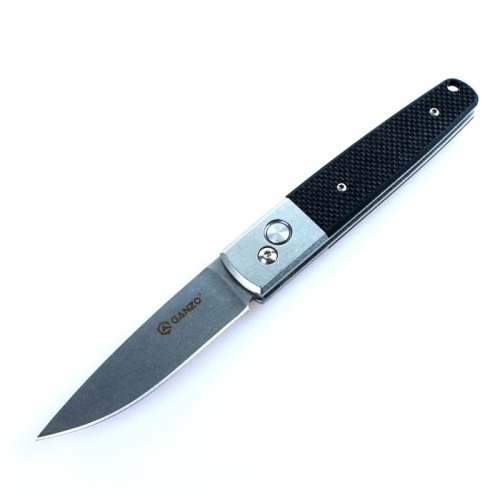 Нож Ganzo G7212 черный, G7212-BK фото 2